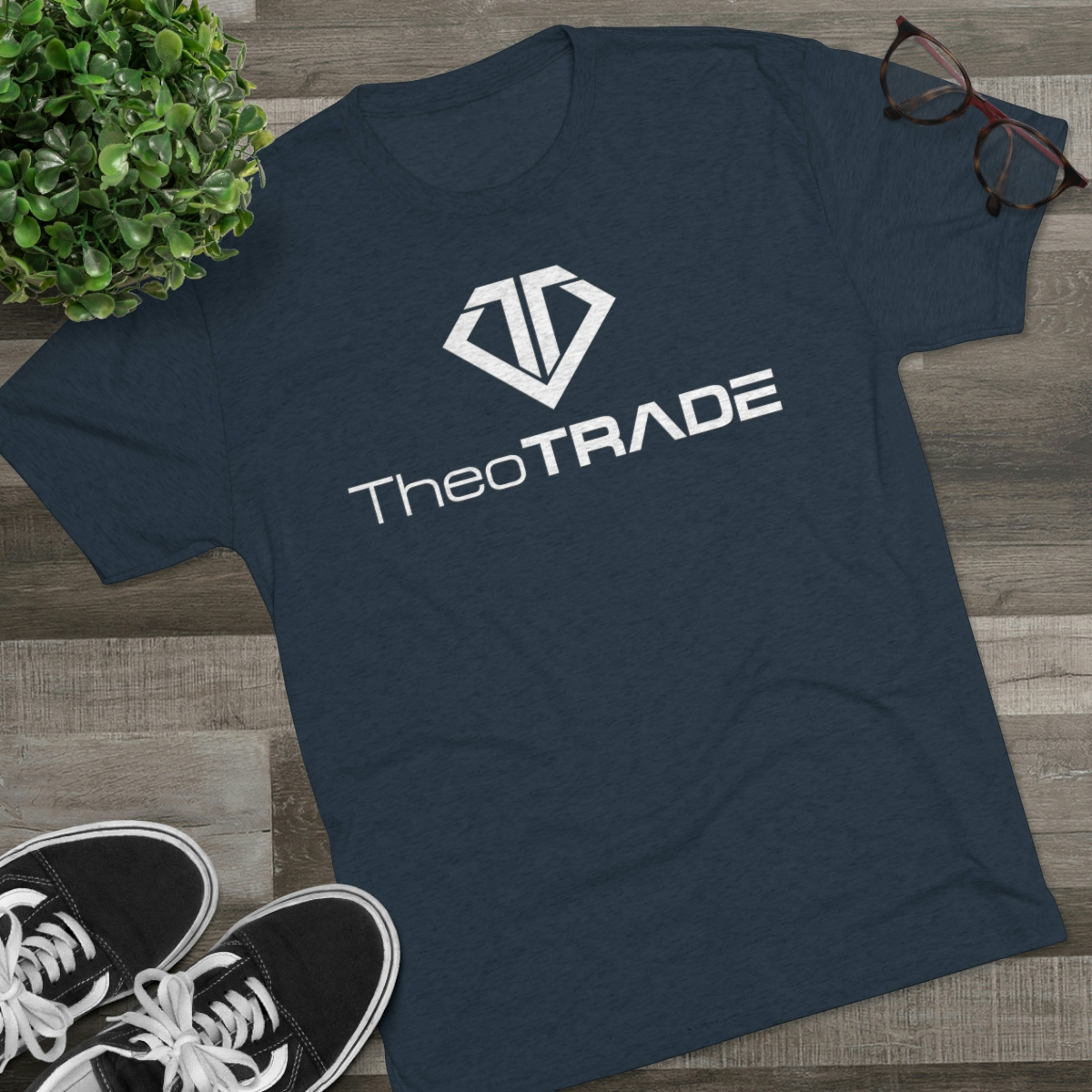TheoTRADE Unisex Tri-Blend Crew Tee - Image 2